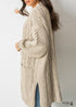 Beige Boho Cardigan